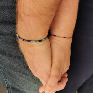Bracelet en code morse "Toi et moi" duo ♂♀